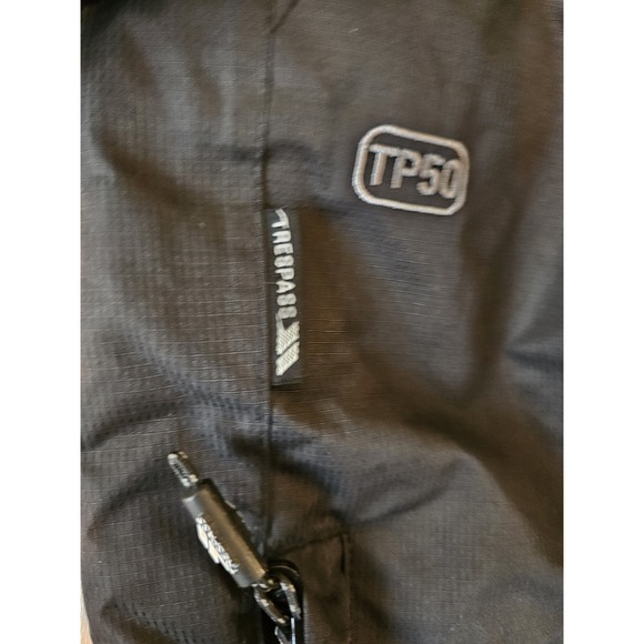 Trespass Black Insulated Snow Pants | Bibs, Waterproof & Windproof, TP50 Tech - Picture 12 of 12